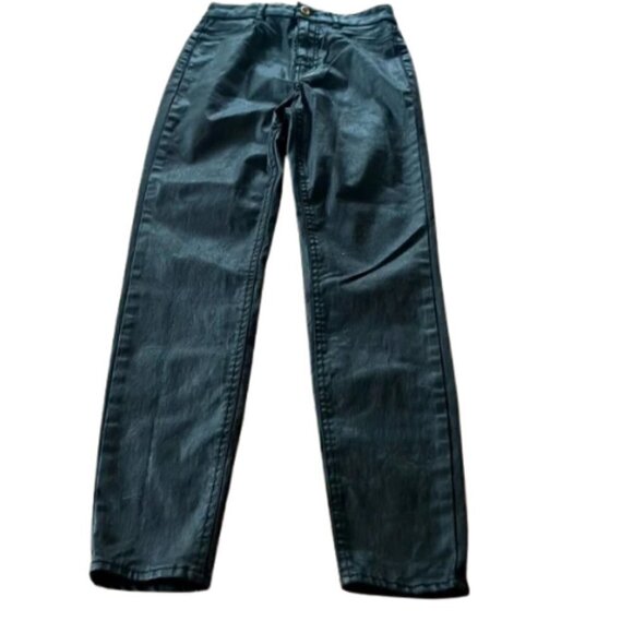 Zara Zipped Skinny Leg Pants 4 - Picture 1 of 9